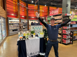 PTS representatives engaging shoppers at an in-store event